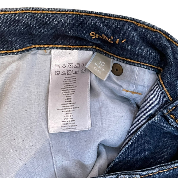 Michael Kors Womens Cropped‎ Skinny Jeans Size 10 Blue Denim Stretch 34X22.5 - Picture 4 of 5